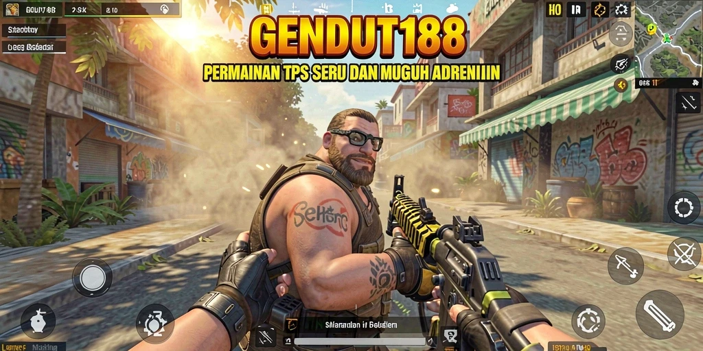 Tampilan aksi seru dalam gameplay GENDUT188 yang mendebarkan.