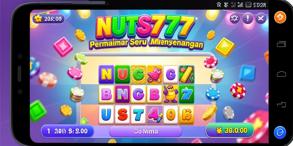 Gameplay seru Bingo di NUTS777 yang mengasyikkan.