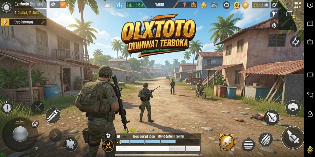 Gameplay OLXTOTO dalam dunia terbuka yang luas dan mendetail.