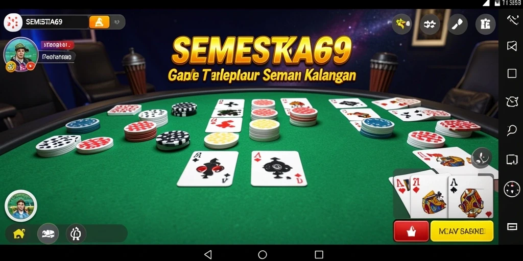 Gameplay seru dari SEMESTA69 yang mengasyikkan dan interaktif.