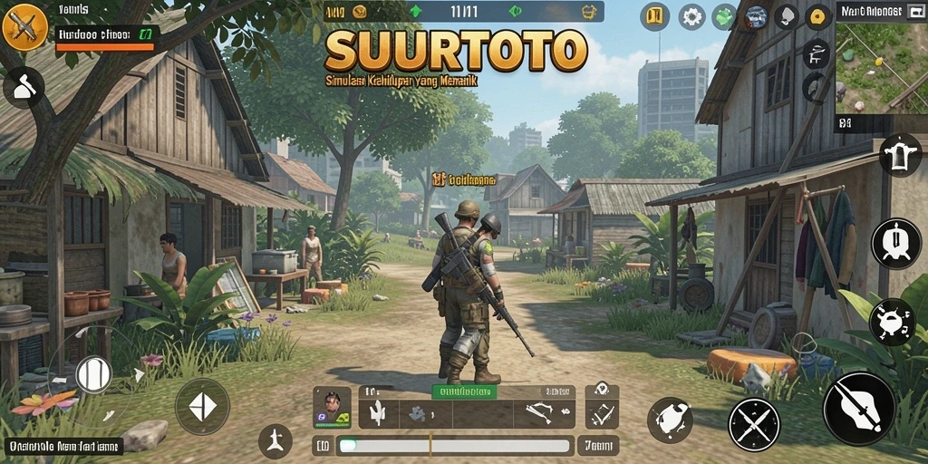 Tampilan gameplay SUBURTOTO yang interaktif dan mendalaminya.