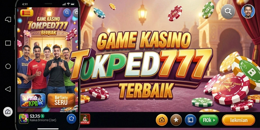 Tampilan gameplay seru dari aplikasi Kasino TOKPED777.