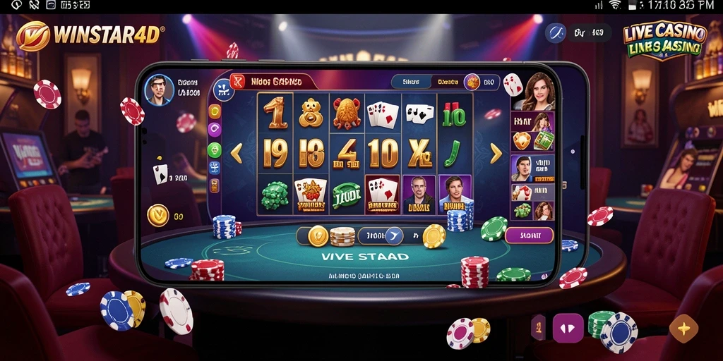 Gameplay menarik di WINSTAR4D dengan dealer langsung.